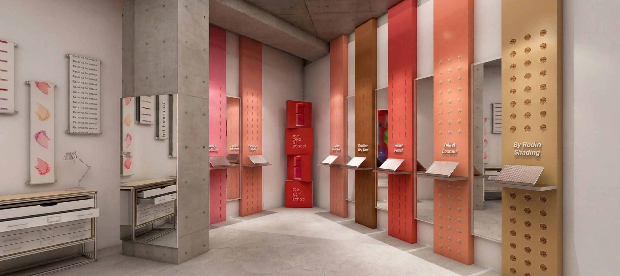 【too cool for school】美術館のような世界観に没入できるPOP-UP「Journey Into Color」を開催。