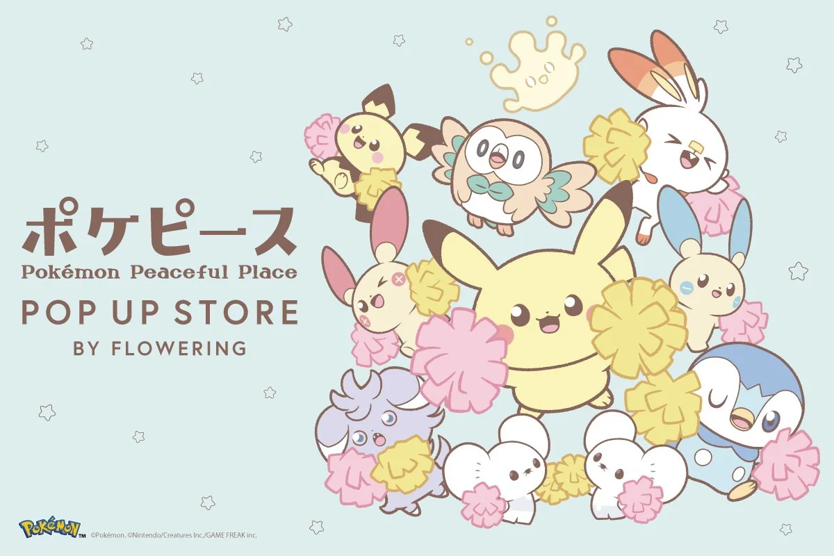 【ポケピース】スポーツを楽しむポケモンたちに癒される♡ ｢ポケピース POP UP STORE｣がJR池袋駅で開催！