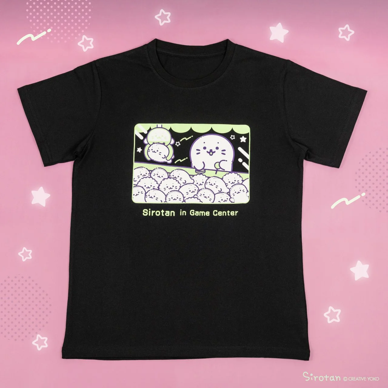 しろたんTシャツ とれたよ～ 4サイズ/ 3,600円（税込）