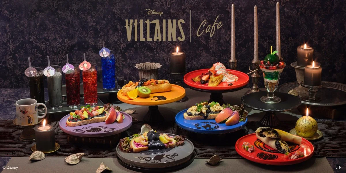 ヴィランズの晩餐会！表参道で10月22日まで限定カフェ