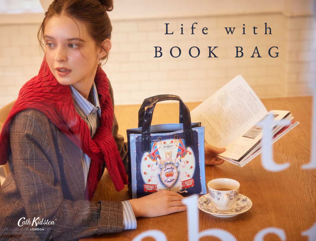 【Cath Kidston】代官山 蔦屋書店で期間限定POP UPを開催！人気のBOOK BAG全21種類が登場