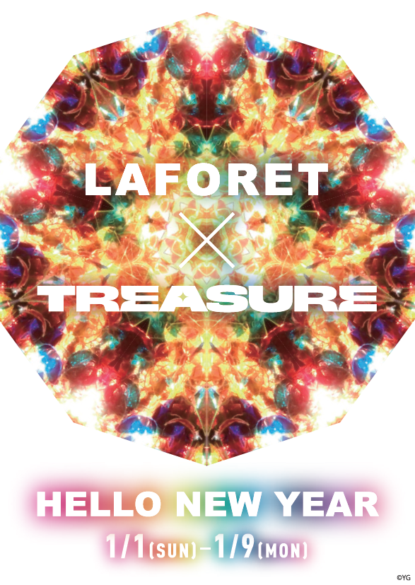 ラフォーレ原宿にて「TREASURE」とのコラボレーション第2弾『LAFORET ラフォーレ原宿にて「TREASURE」とのコラボレーション第2弾『LAFORET