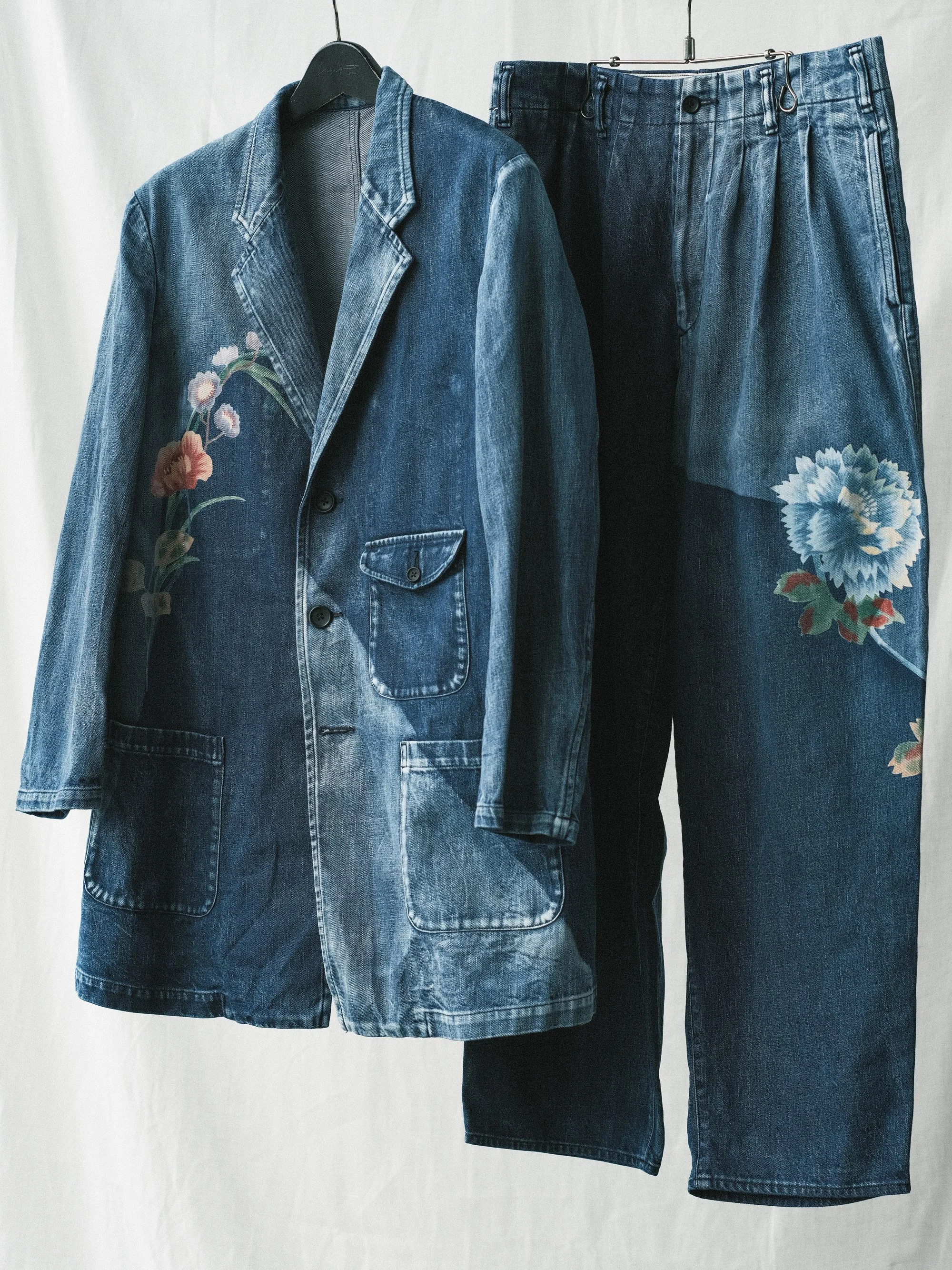 Yohji Yamamoto POUR HOMME 友禅デニムを9/12より西武渋谷店で