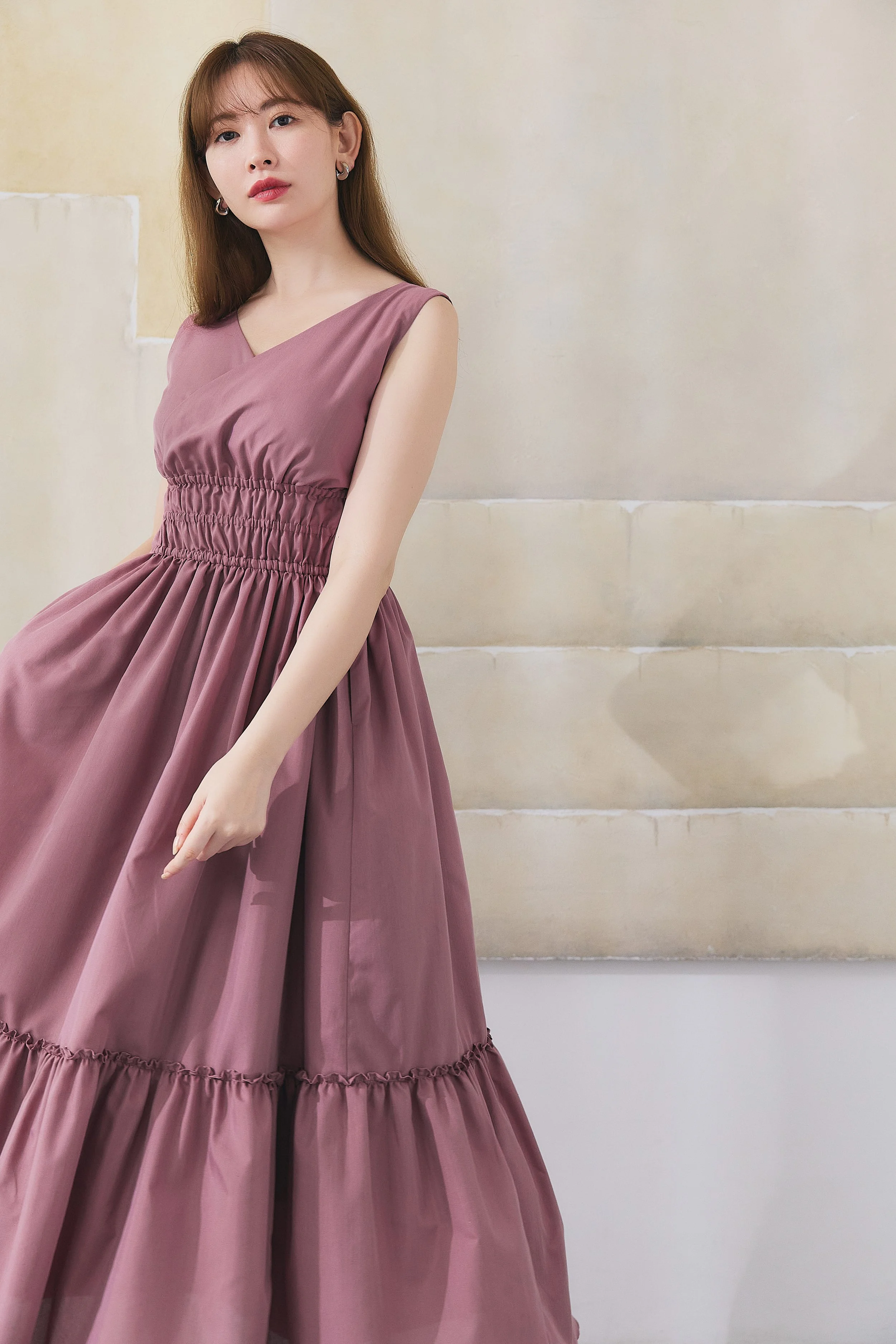 herlipto Paddington Long Dress ブルーM