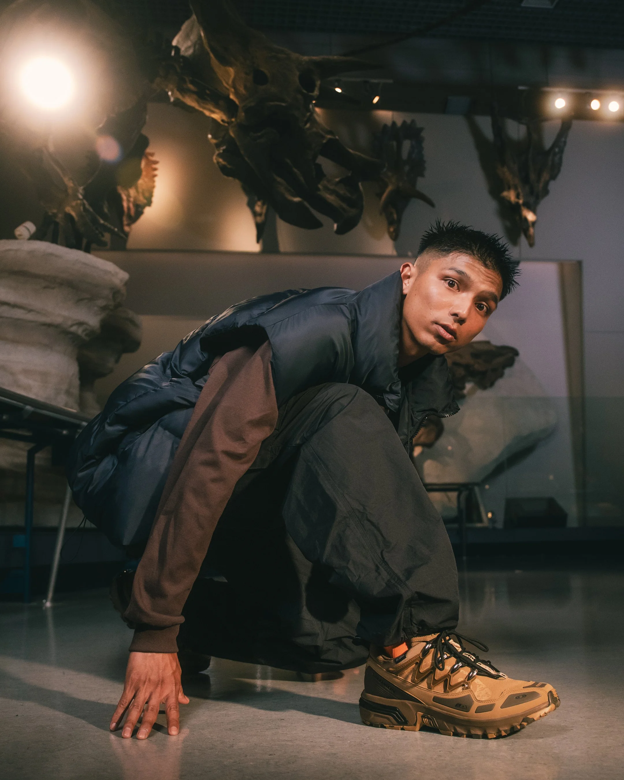 Salomon」と「atmos」の別注モデルが新宿で9/29から10/9まで