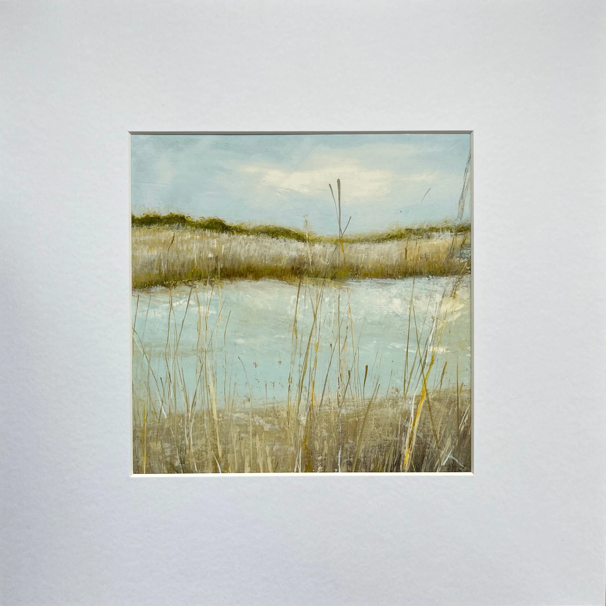 River Alde Snape Giclee Print in mount Klair Bauly 3.jpeg