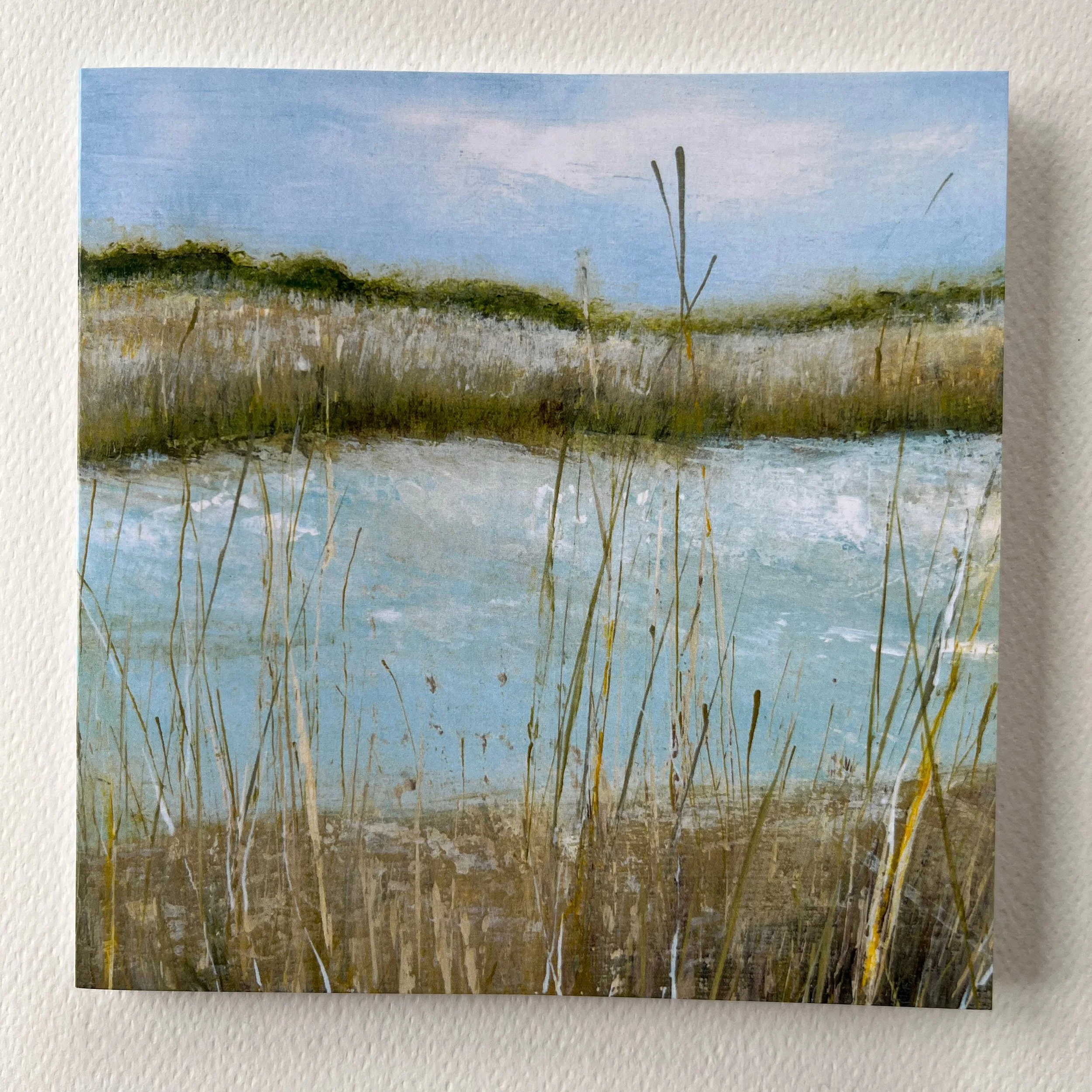 Impressionist Landscape Artist Card River Alde Snape Klair Bauly.jpeg