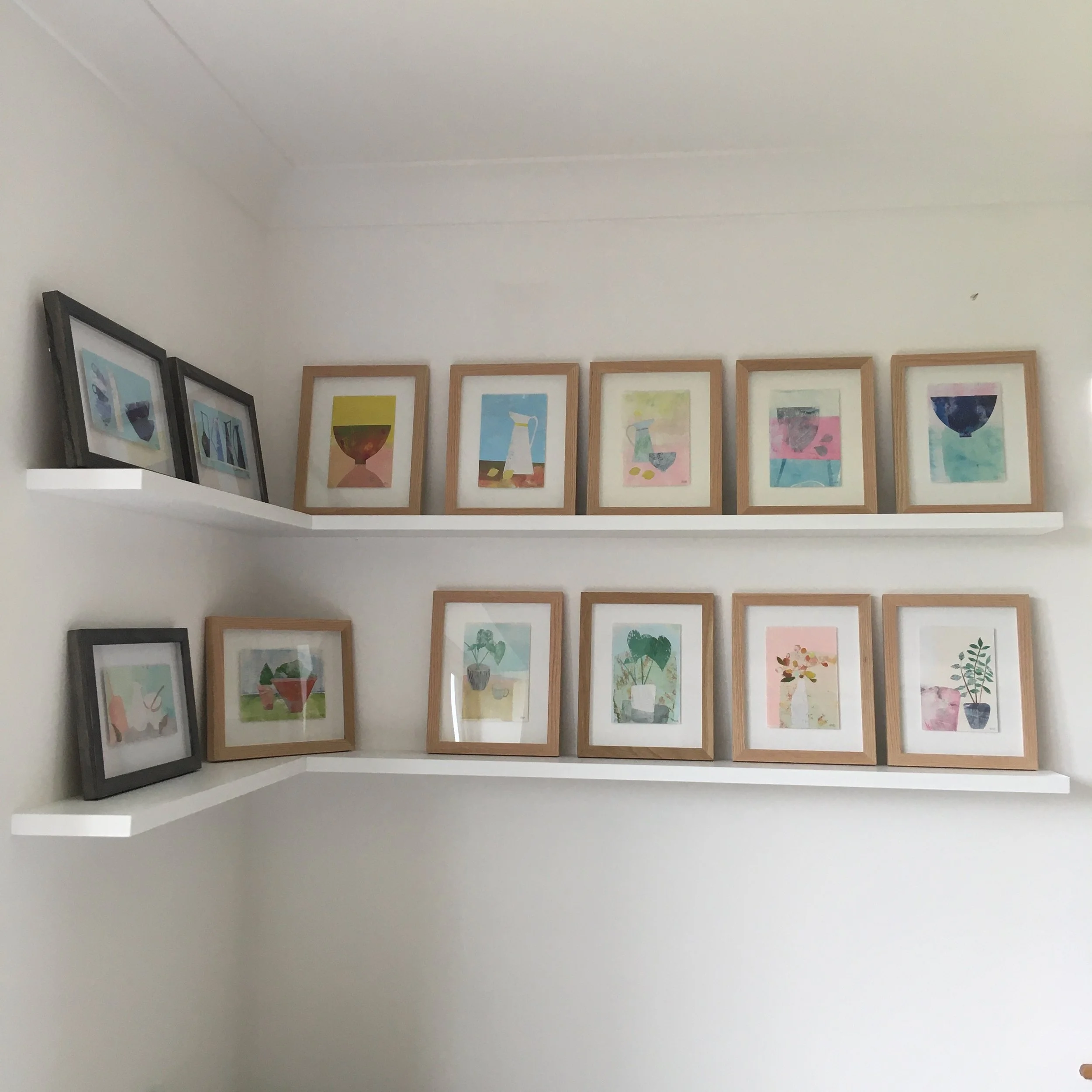 Postcard Collage Collection Framed Klair Bauly.jpeg