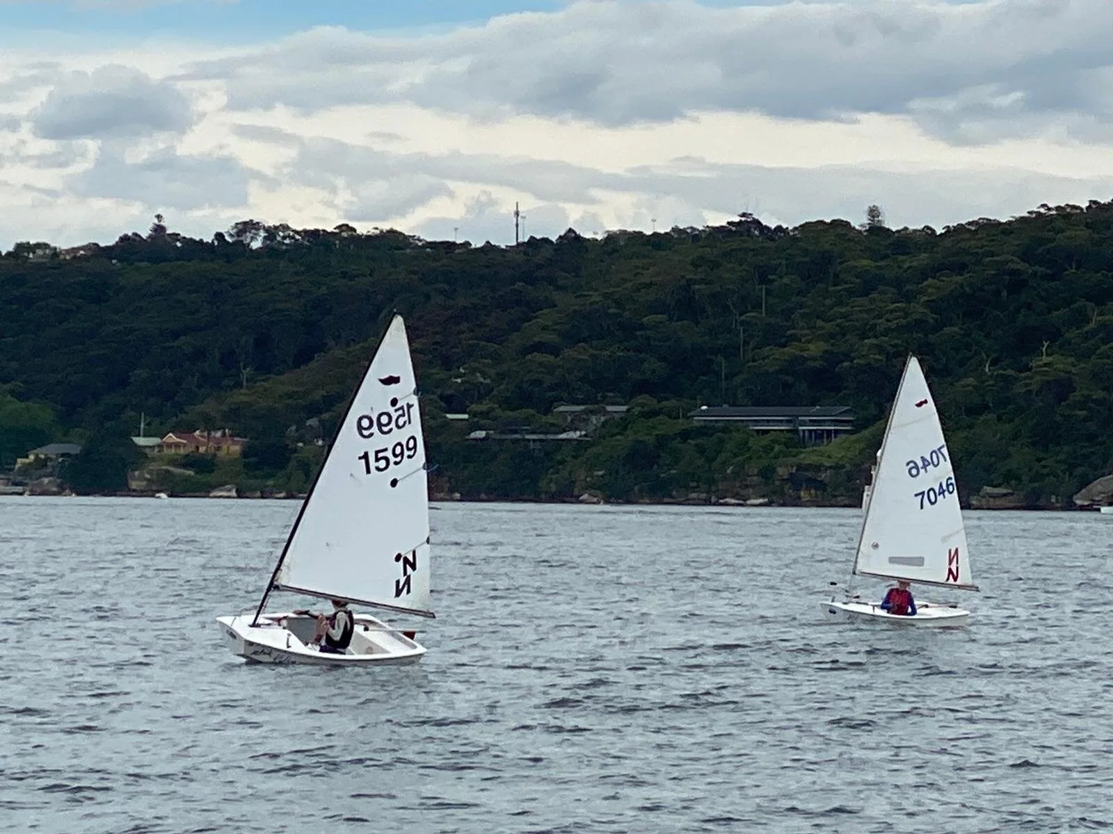 Max Nearn (1599) and Zac Golovsky (7046)