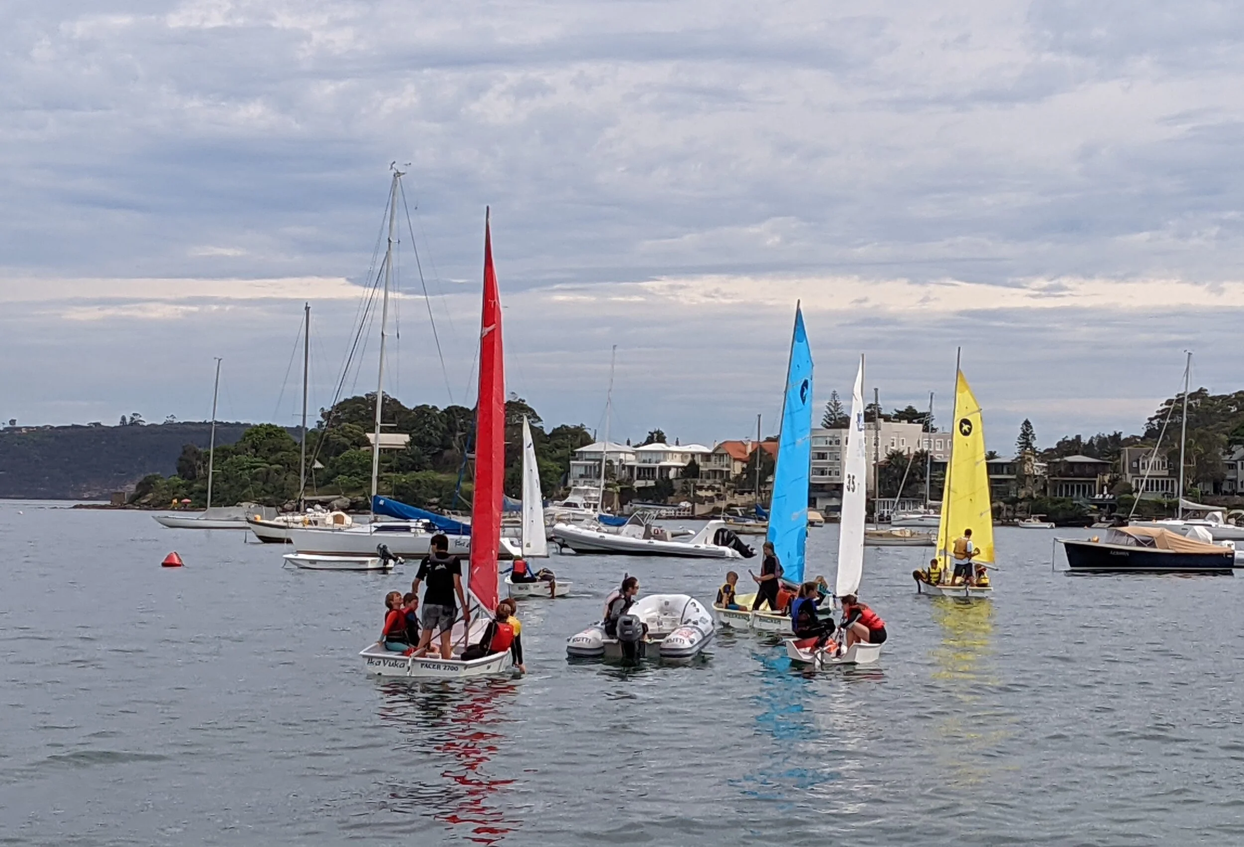 Sailing School flotilla sets sail last Sunday!