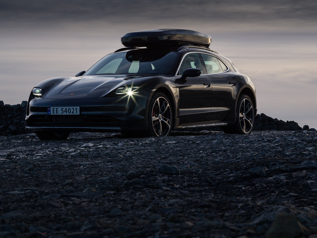 #Porsche Taycan Cross Turismo #Porsche #car photography photo by Glenn Røkeberg