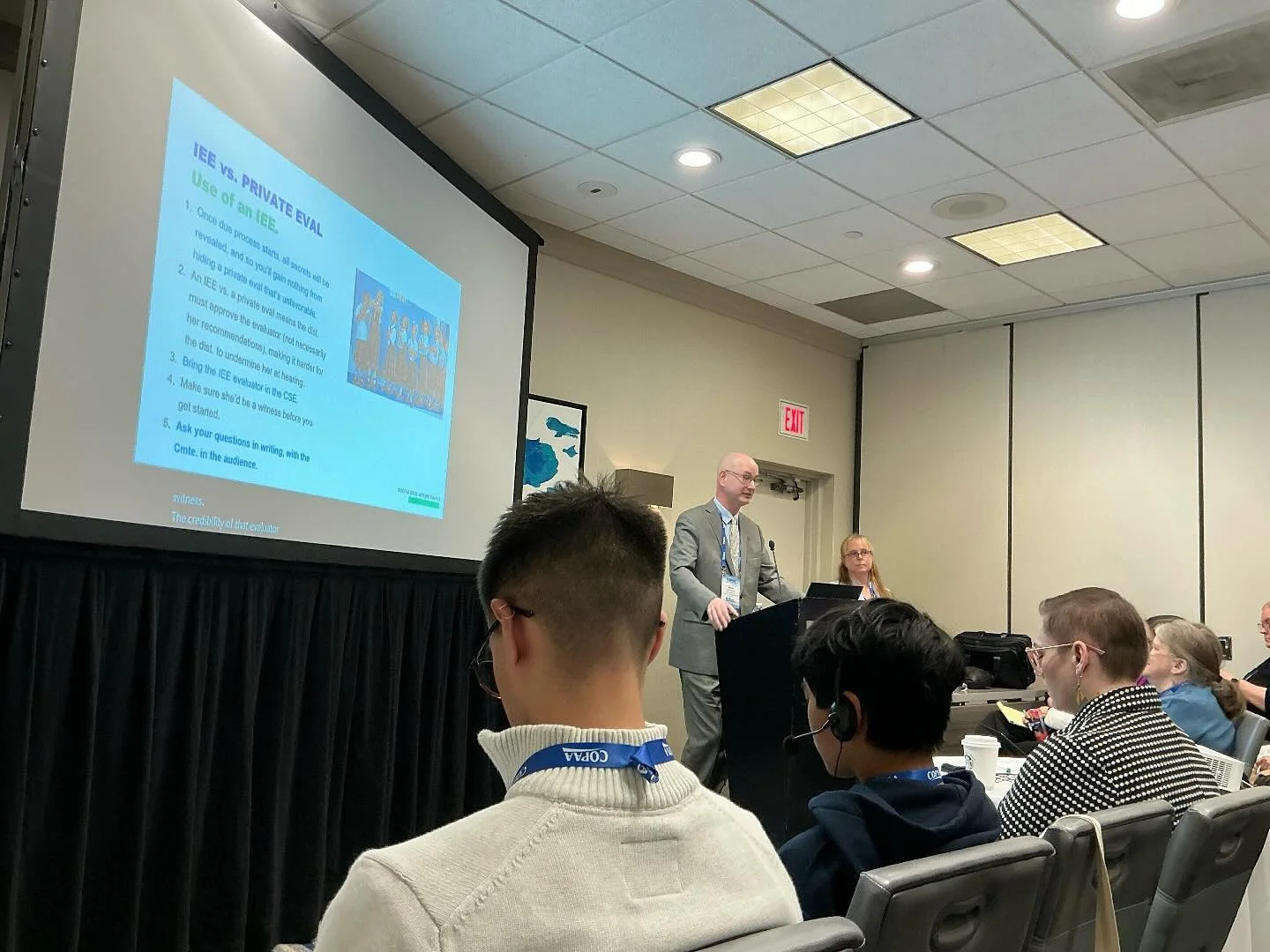 Honored to present at this year&rsquo;s #COPAA conference about the overlap between #ADHD, #SEL, and #LD and the different tactics a #schooldistrict can use to delay intervention.