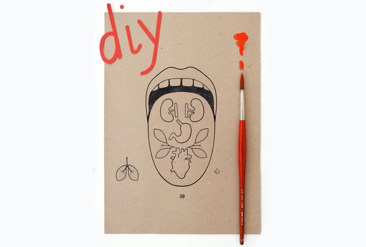 Exclusive diy: tongue chart