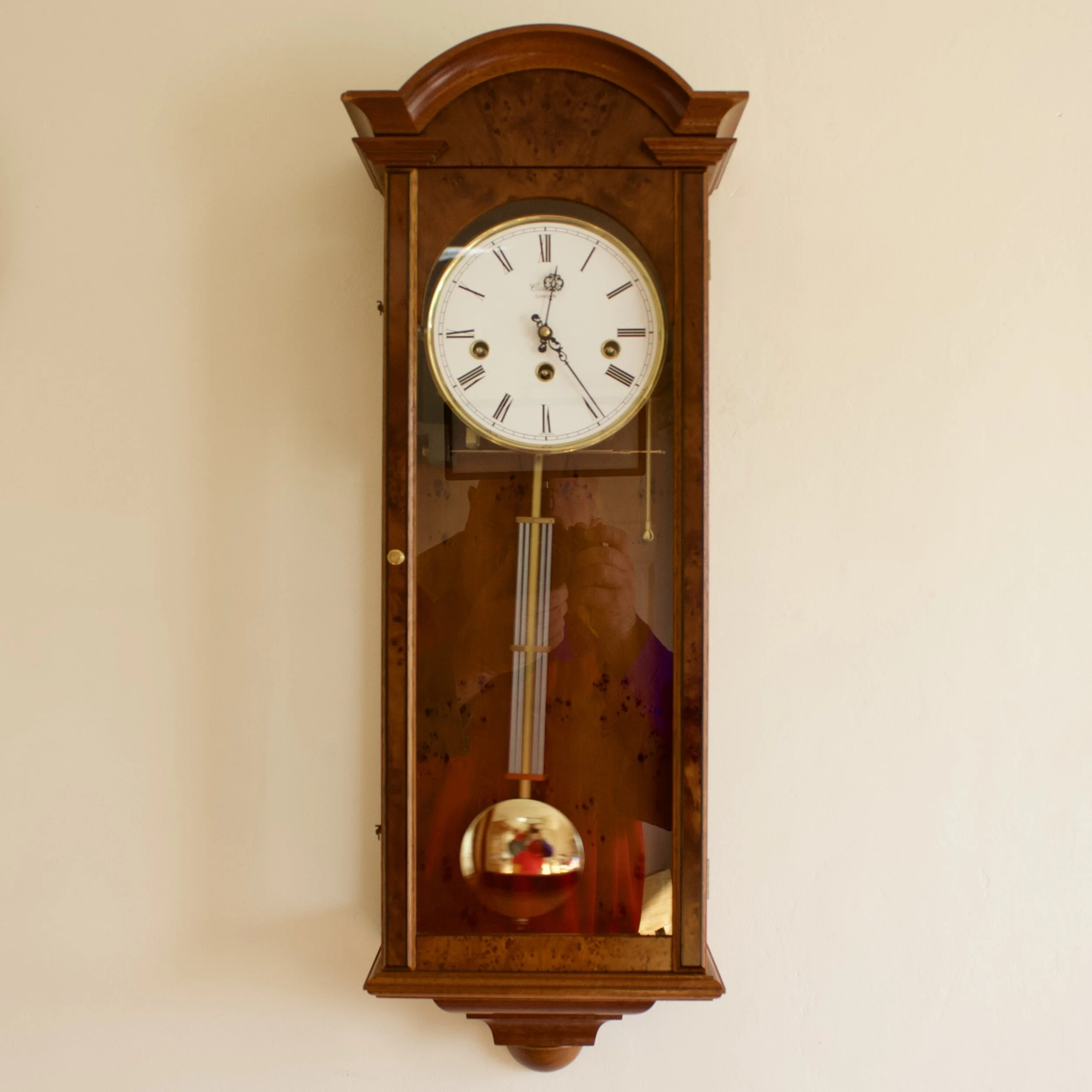 Comitti Regency Westminster Chime Wall Clock — Vetera Novis