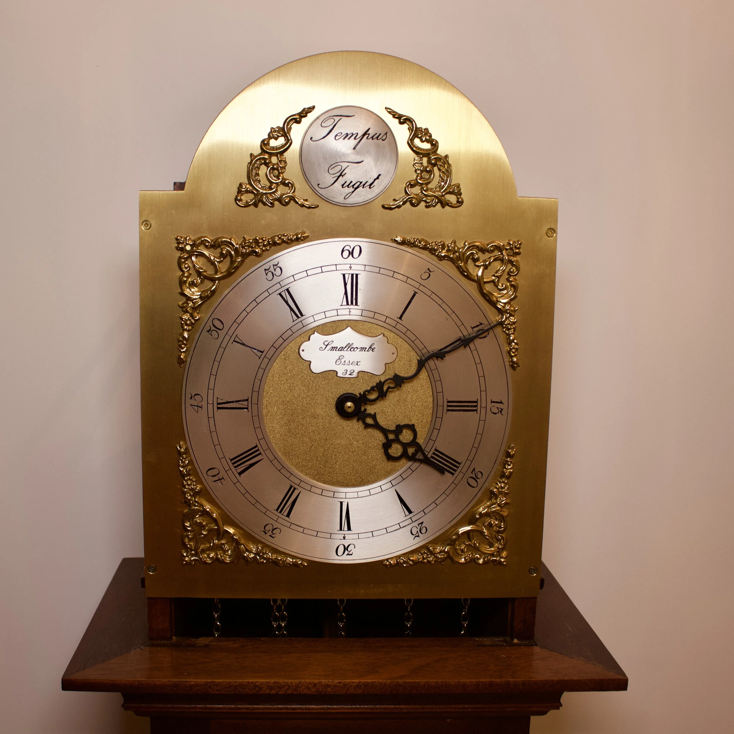 Tempus Fugit Grandmother Clock with Westminster Chime — Vetera Novis
