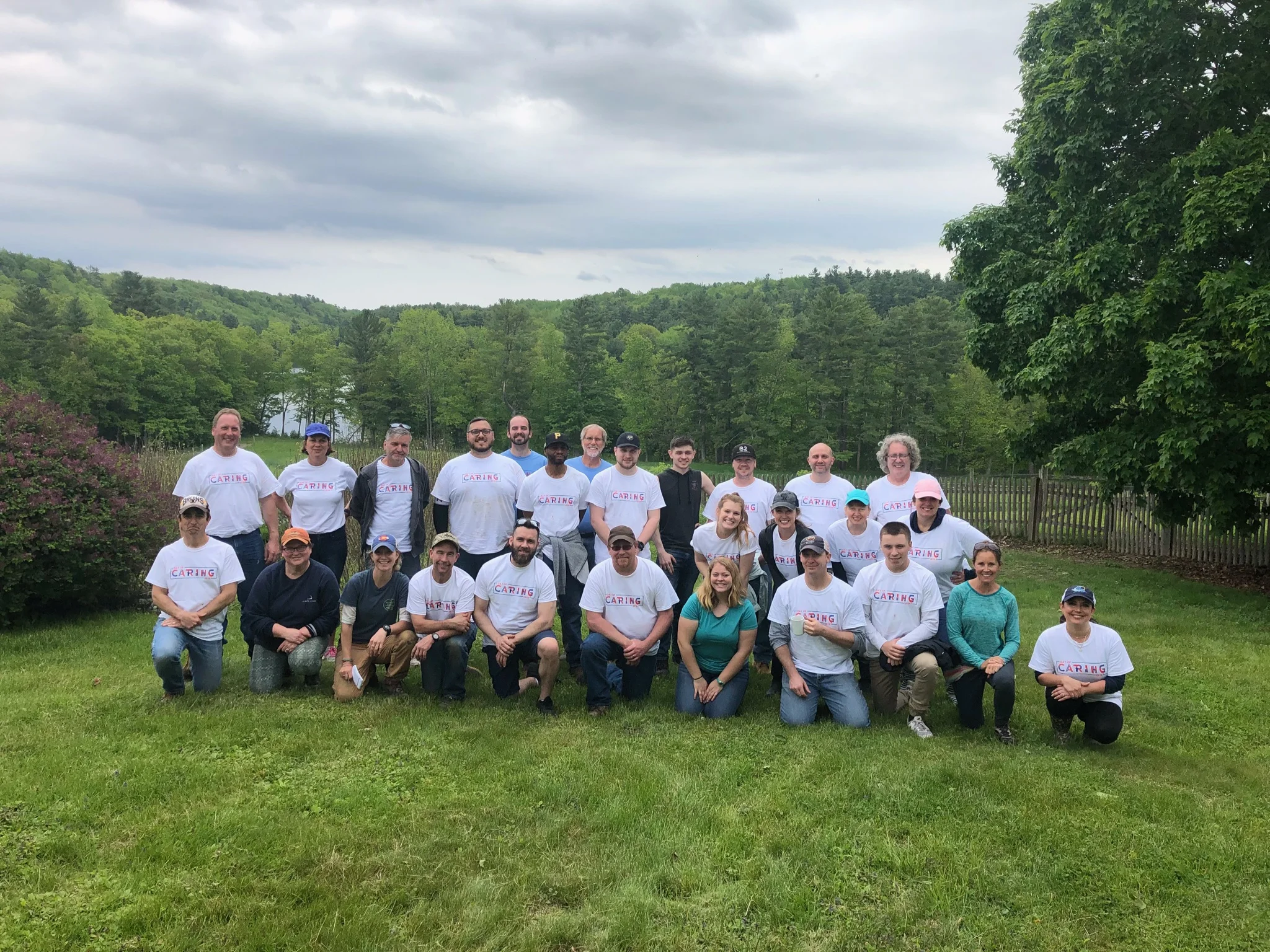 United Way's Day of Caring at River Bend Farm
