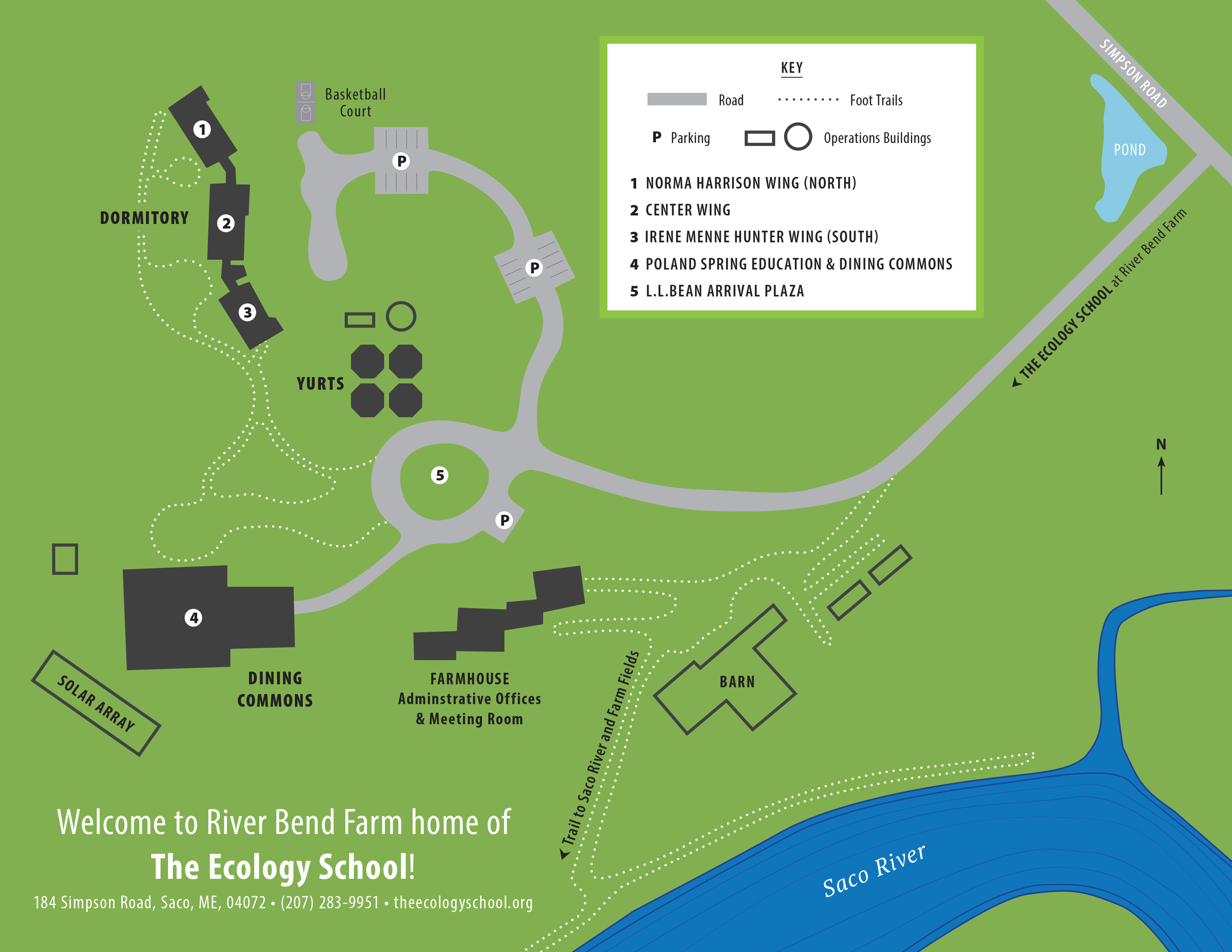Riverbend Ranch Map Campus Map