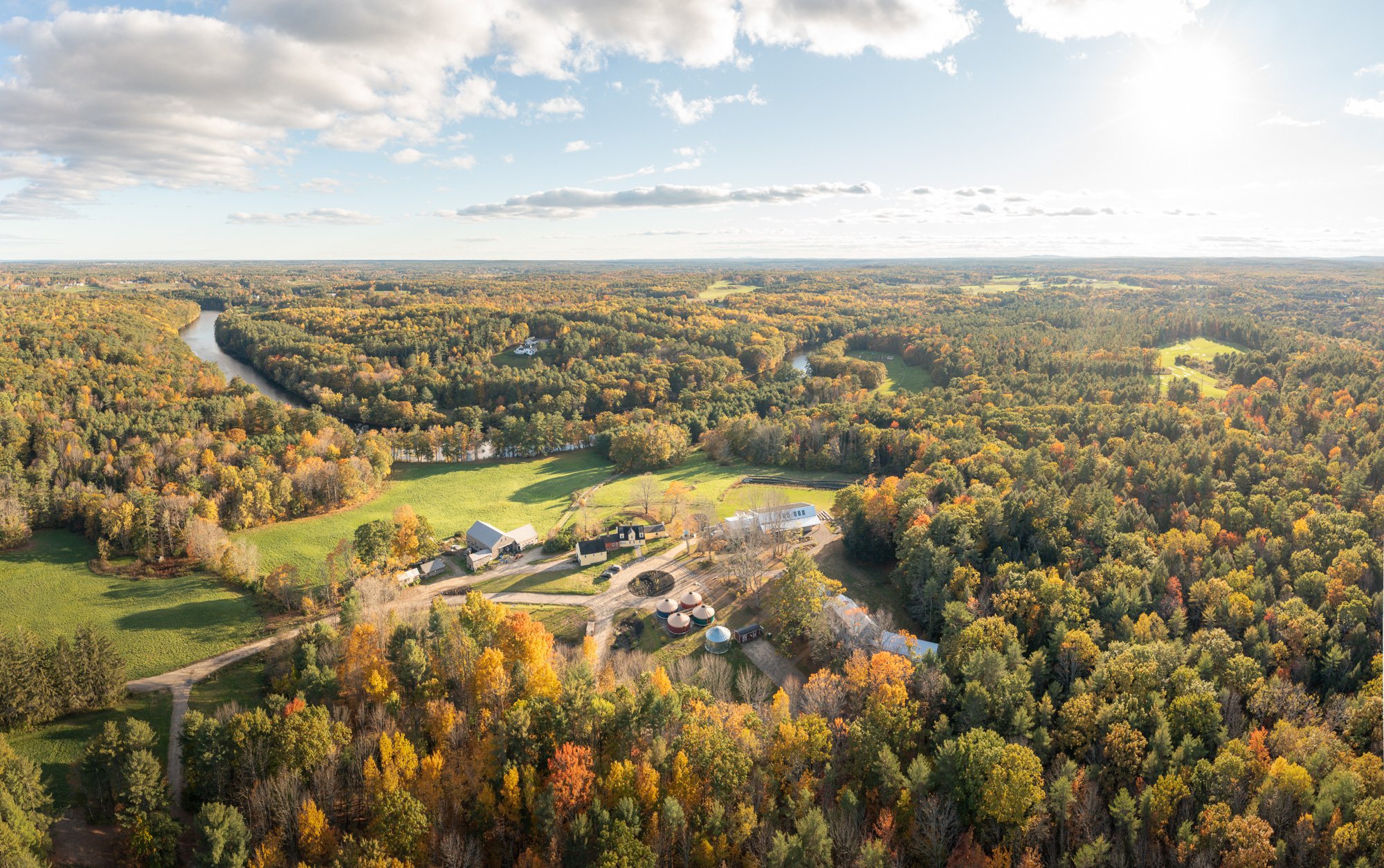 River Bend Farm Campus - Aerial View 2