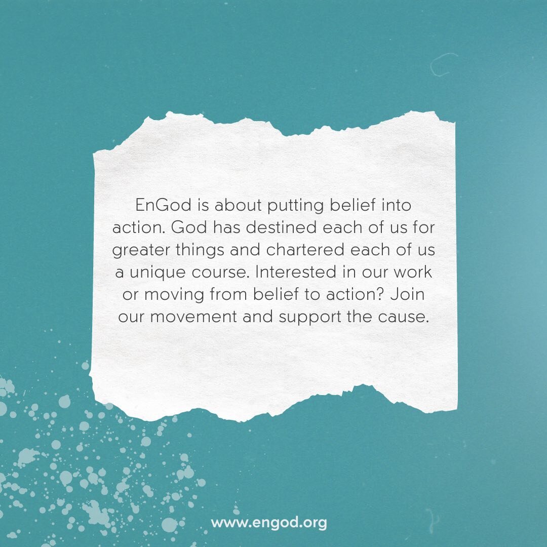 Join our mailing list for unique devotionals and discounts on our inspirational apparel. 

.

#engod #engodwetrust #engodwebelieve #engodwewin #engodwepersevere #godfirst #god #faith #jesussaves #faithbasedbusiness #buyblack #supportblackbusiness