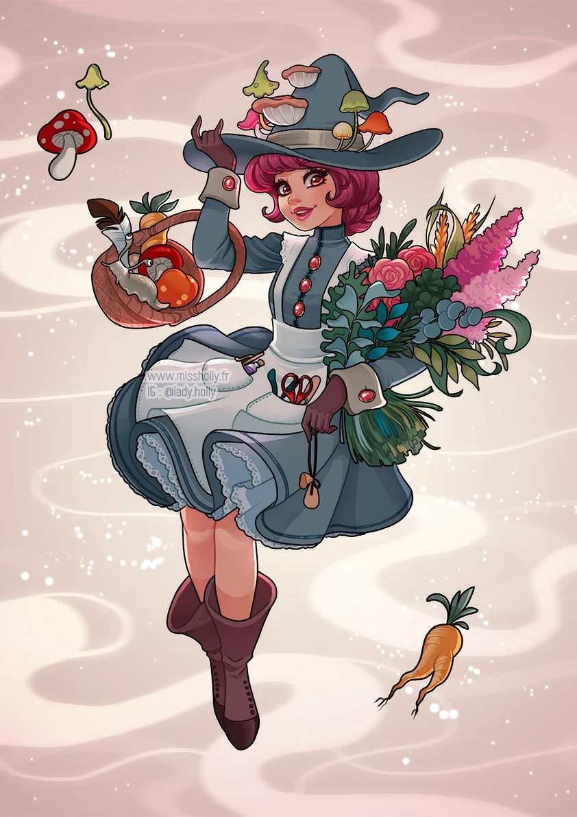 Ramona, the herbologist