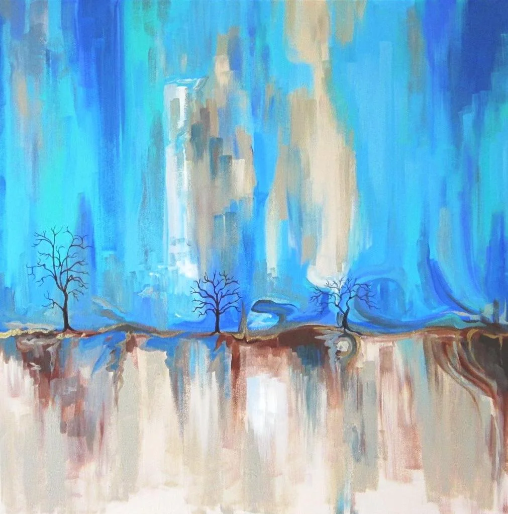 Silent Contemplation 30x30 Acrylic on Stretched Canvas..JPG