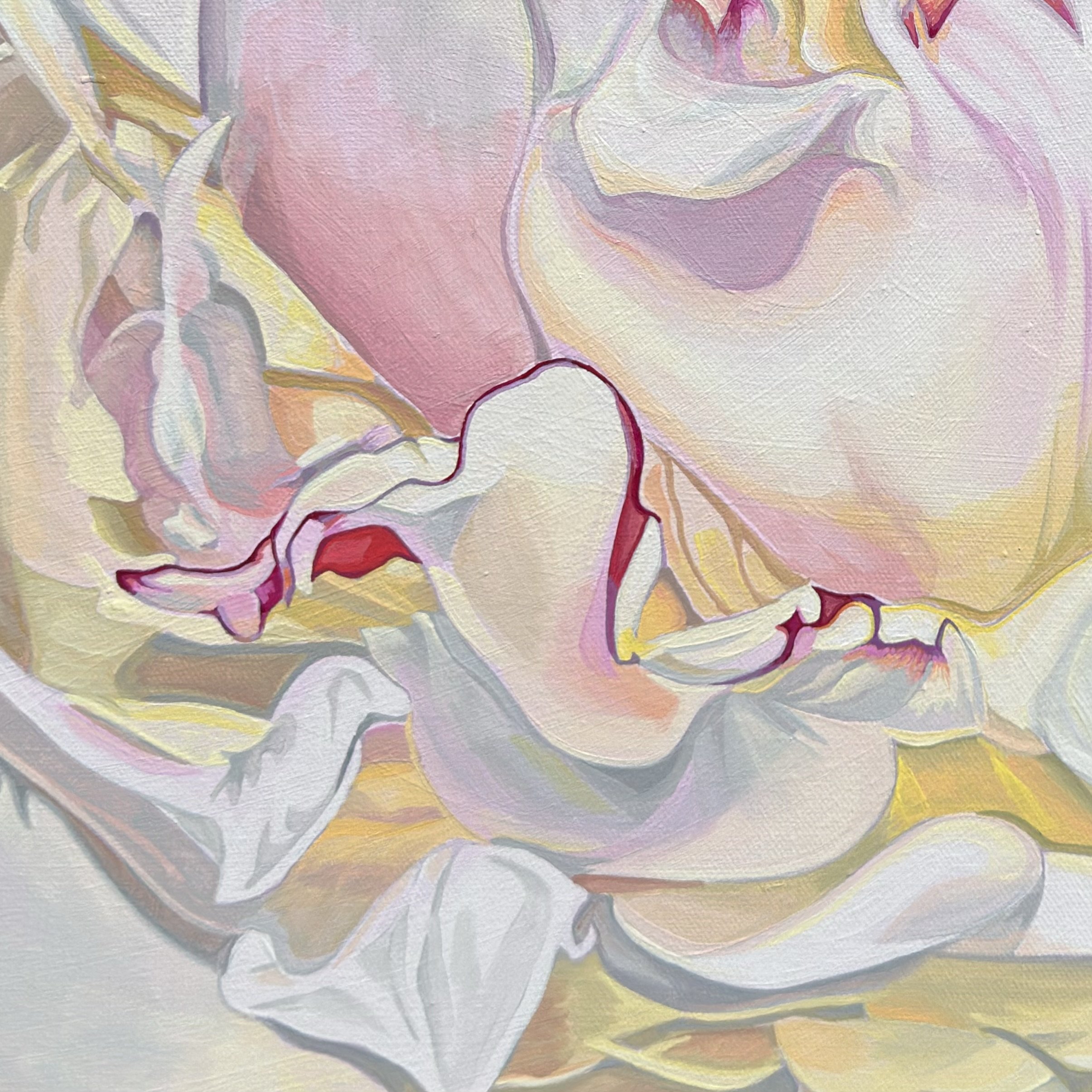 "Spring Elegance" Painting by Vanya Ryan Detail 1.jpeg