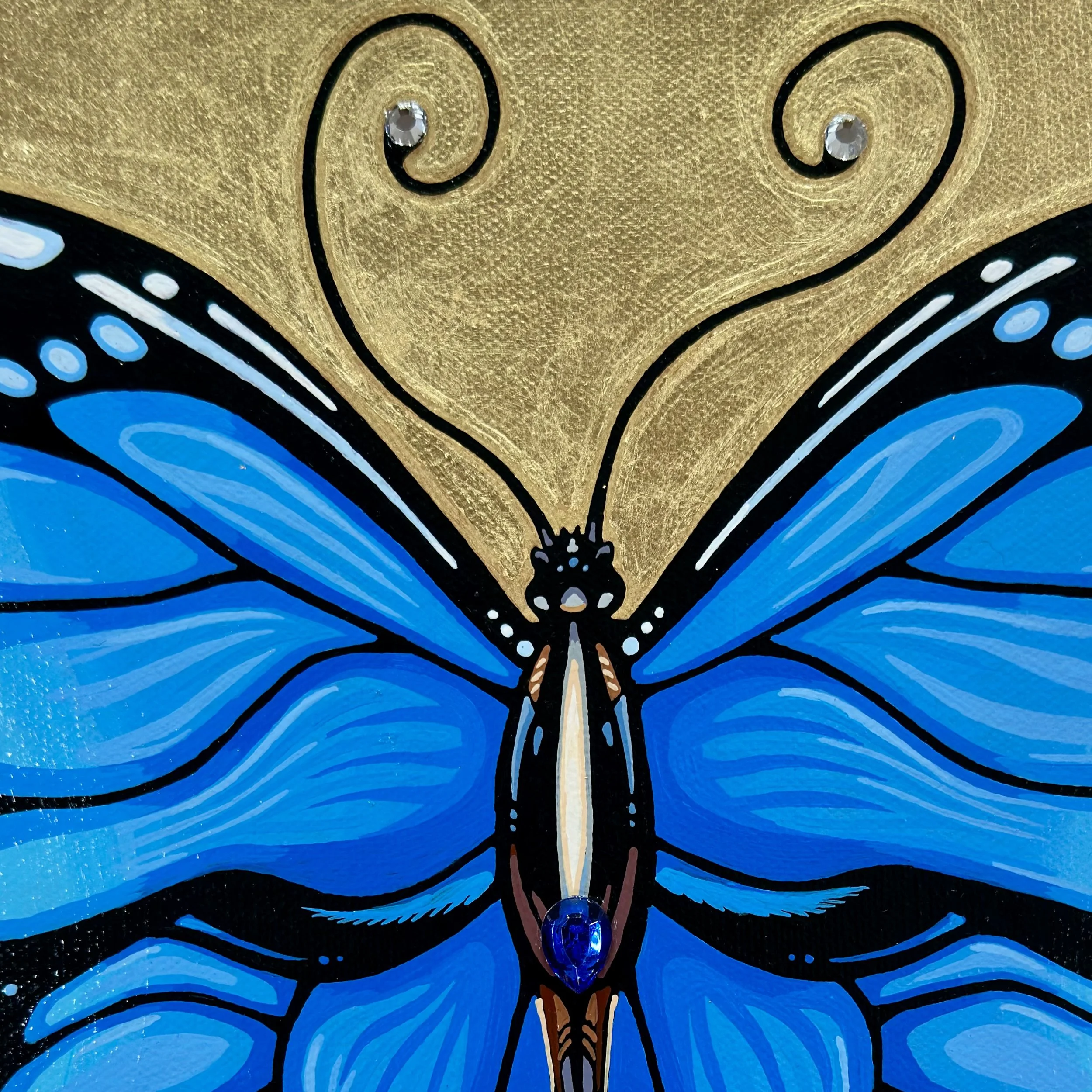 Blue Butterfly by Vanya Ryan Detail 1.jpg