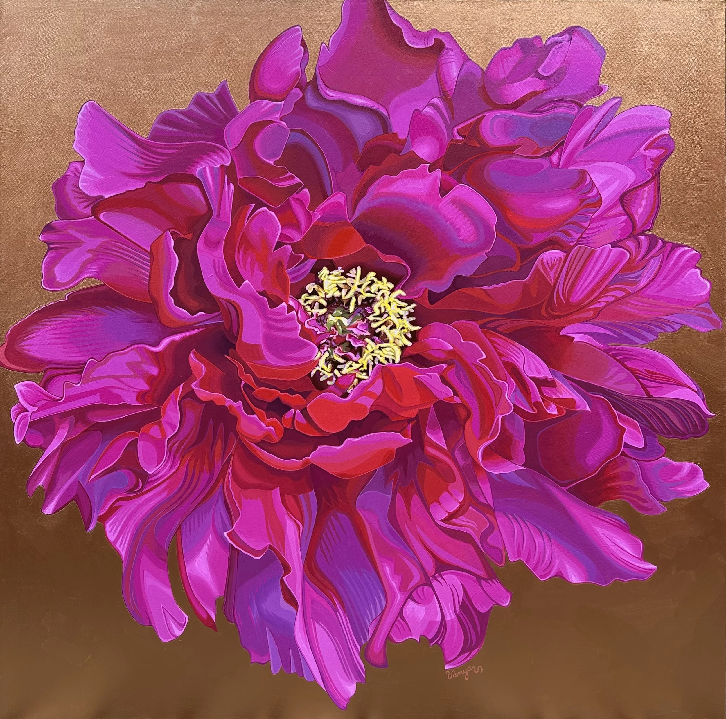 Radiant Peony by Vanya Ryan - 48x48x1.5.jpg