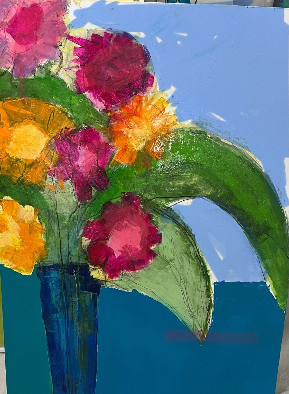  30×40 ACRYLIC   1200.  SOLD 