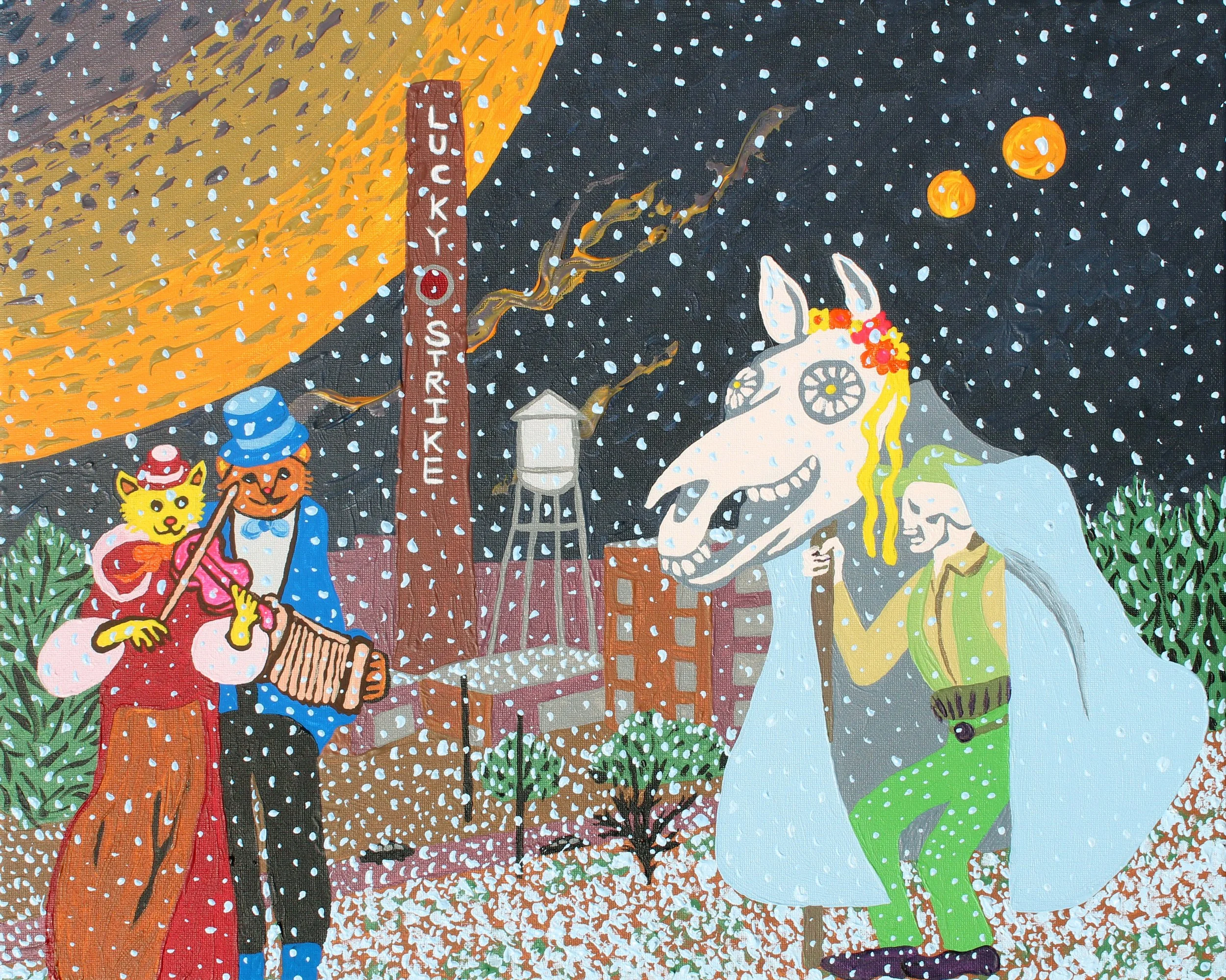 Winter’s Song of the Grey Mare