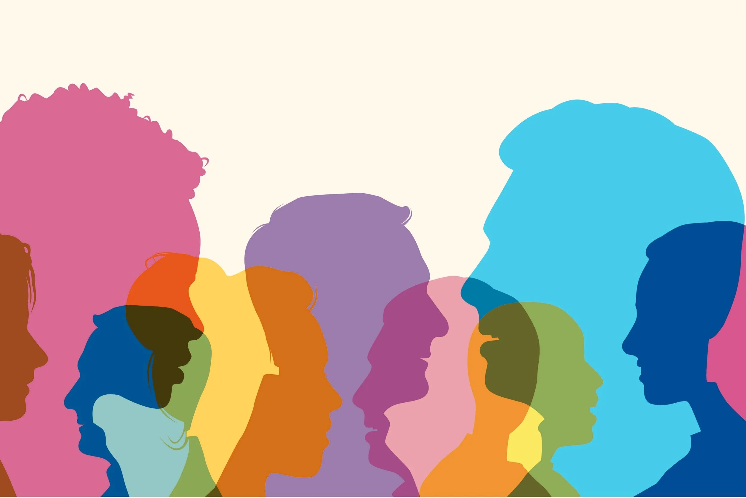 Image showing diverse individuals, representing the link between diverse experiences and creativity.