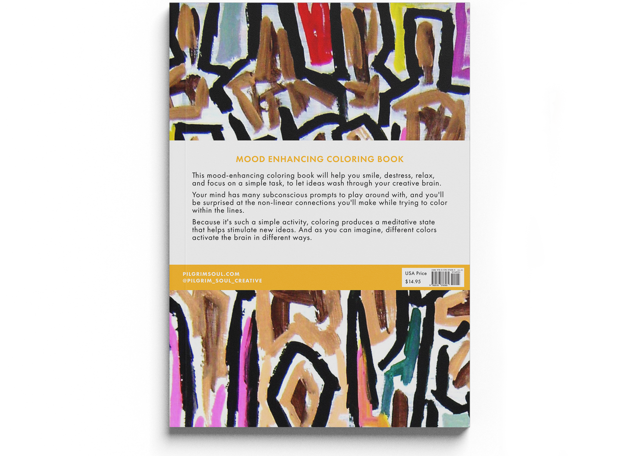 Mood Enhancing Coloring Book Vol 1 Bundle (Color V1 + Pencils) — PILGRIM  SOUL CREATIVE