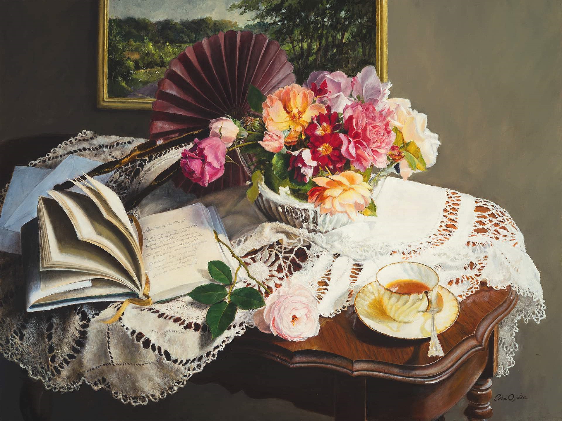 Morning Tea With Roses