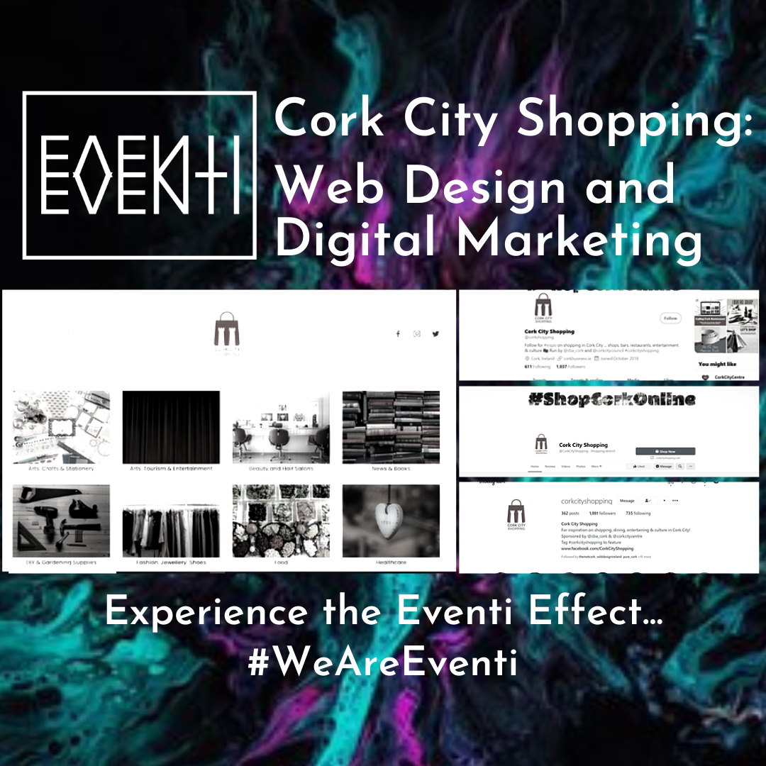 Website Design and More for Cork City Shopping