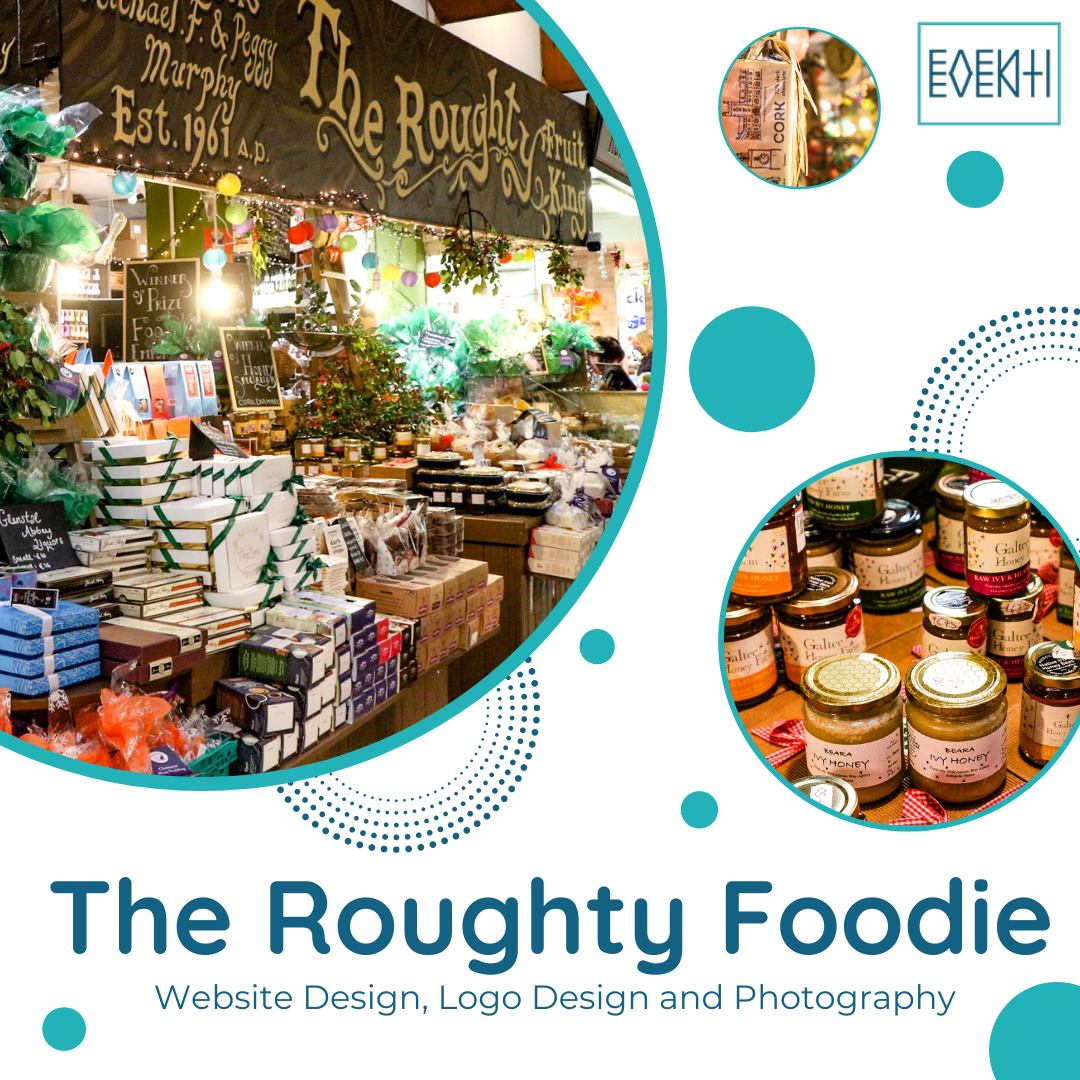 Roughty Foodie: Website Design, Logo Design and Product Photography