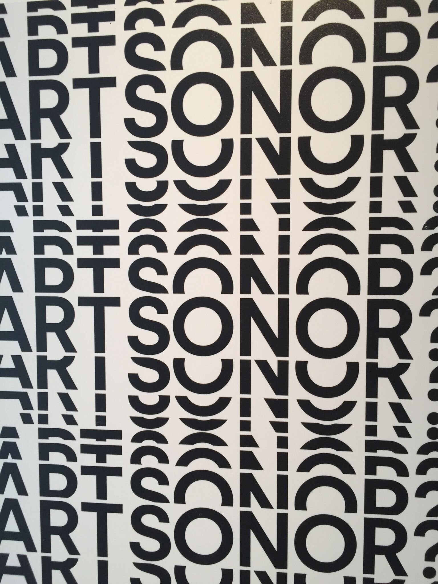 Art Sonor exhibition - Fundació Joan Miró
