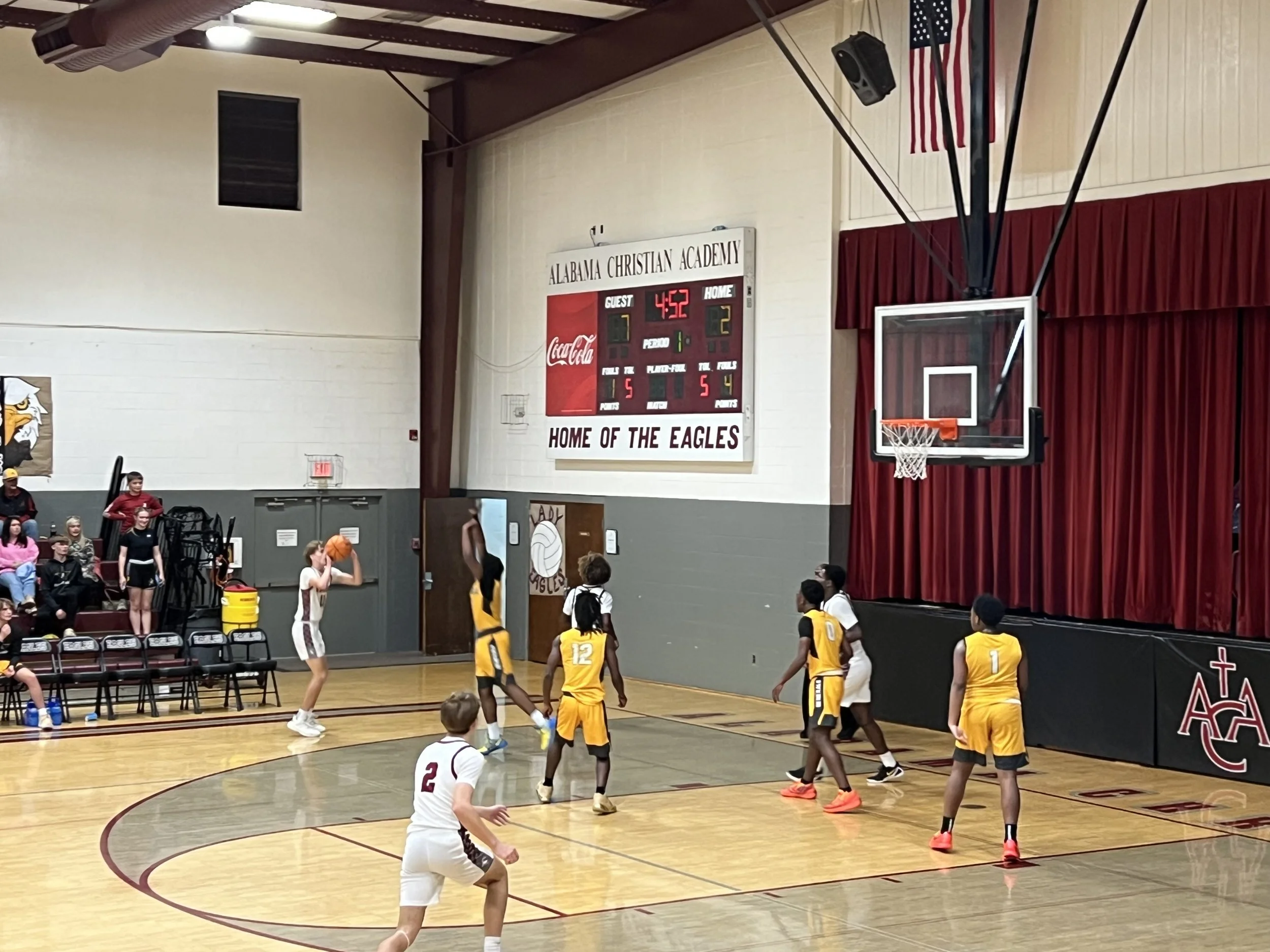 Alabama Christian Sweeps Autauga Academy at Home