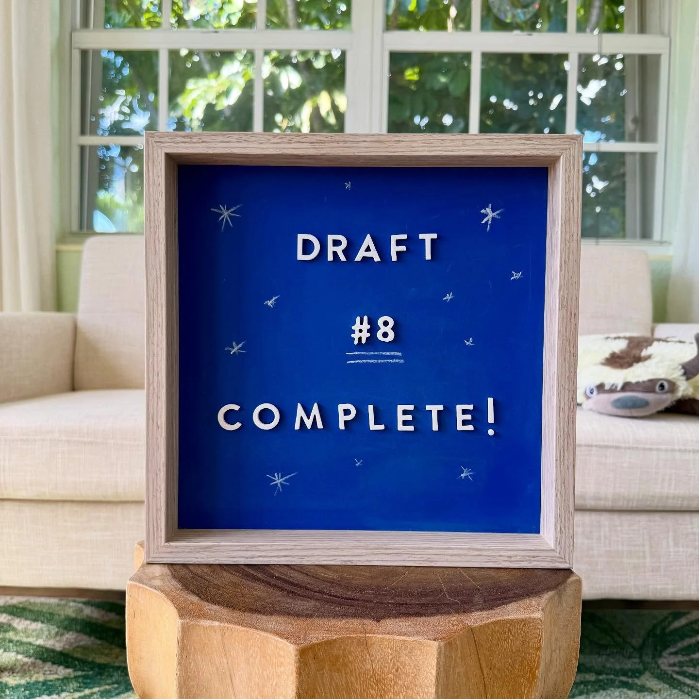 Yep, you read that right. So far 8 drafts over 2.5 years. Editors, if you see this, I can indeed rewrite my book from the ground up if need be. Just sayin. (Though this one will be IMMACULATE when it comes to you. Also just sayin.) 

[And as a side n