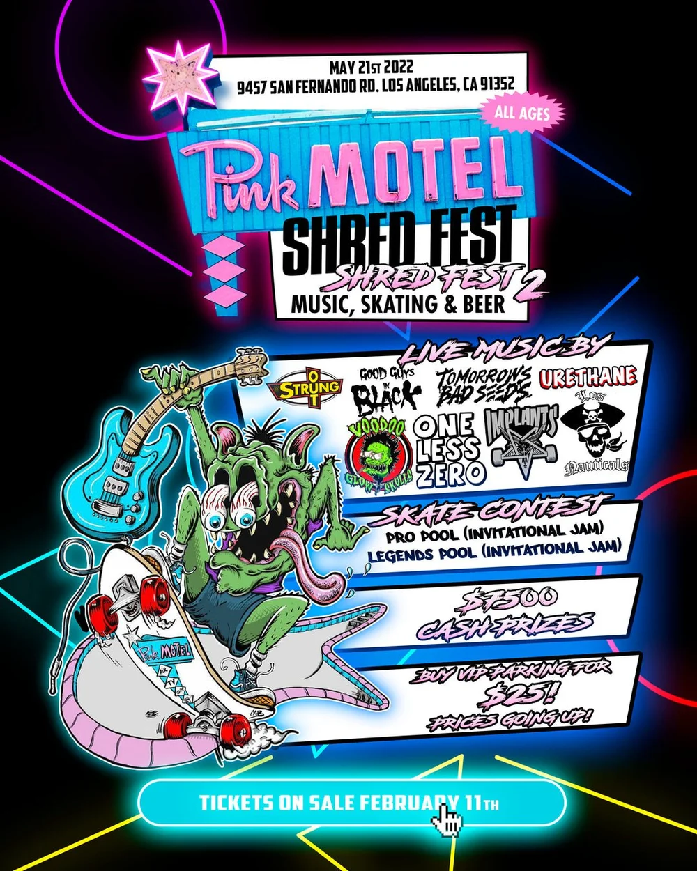 Voodoo Glow Skulls, Strung Out to perform at Shred Fest 2 in
Los Angeles this May 3 Cab Art Site Web bce946b2 0950 4776 8dc5