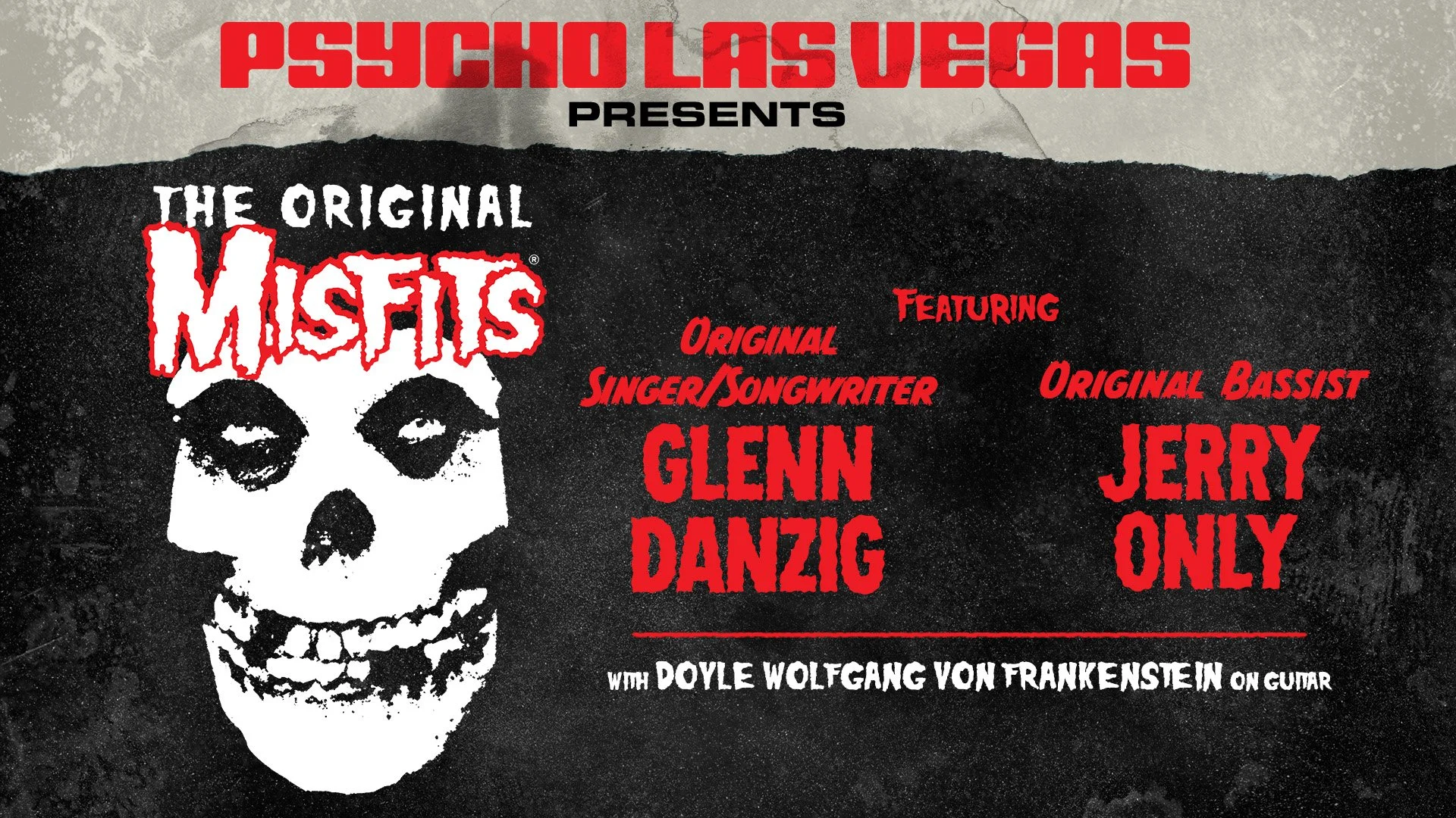 The Misfits set to replace Megadeth at Psycho Las Vegas 2019