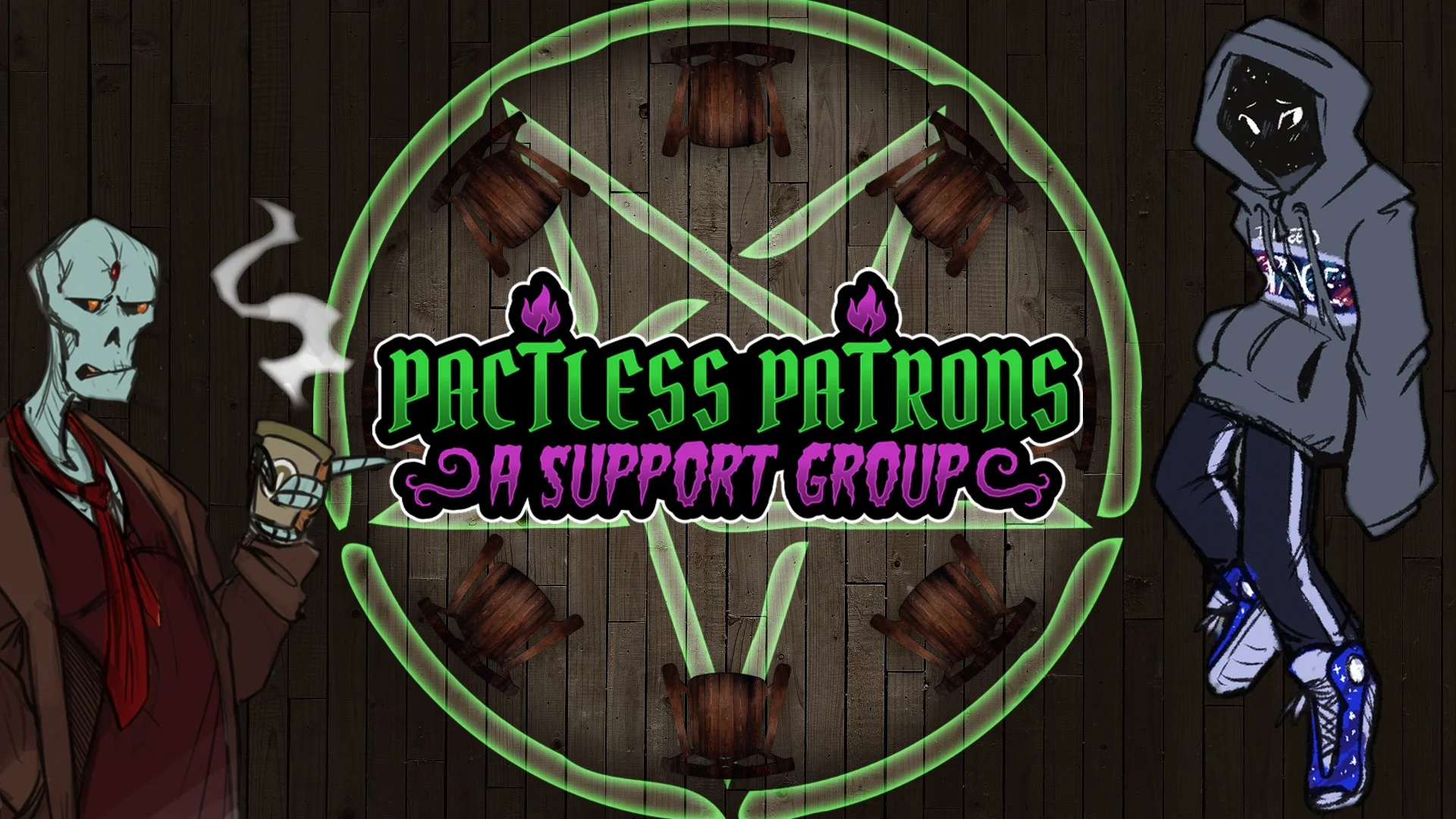 Pactless Studios unveils Kickstarter for webseries 'Pactless Patrons: A Support Group'