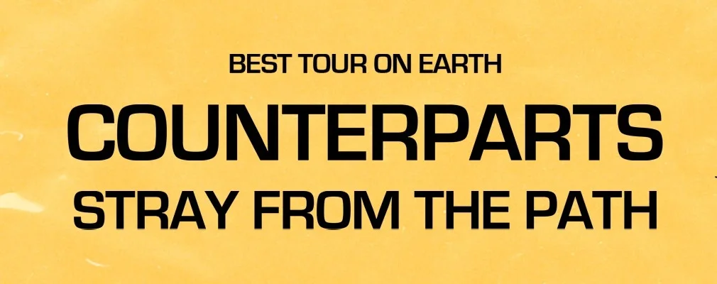 Counterparts and Stray From The Path touring together in support of upcoming albums