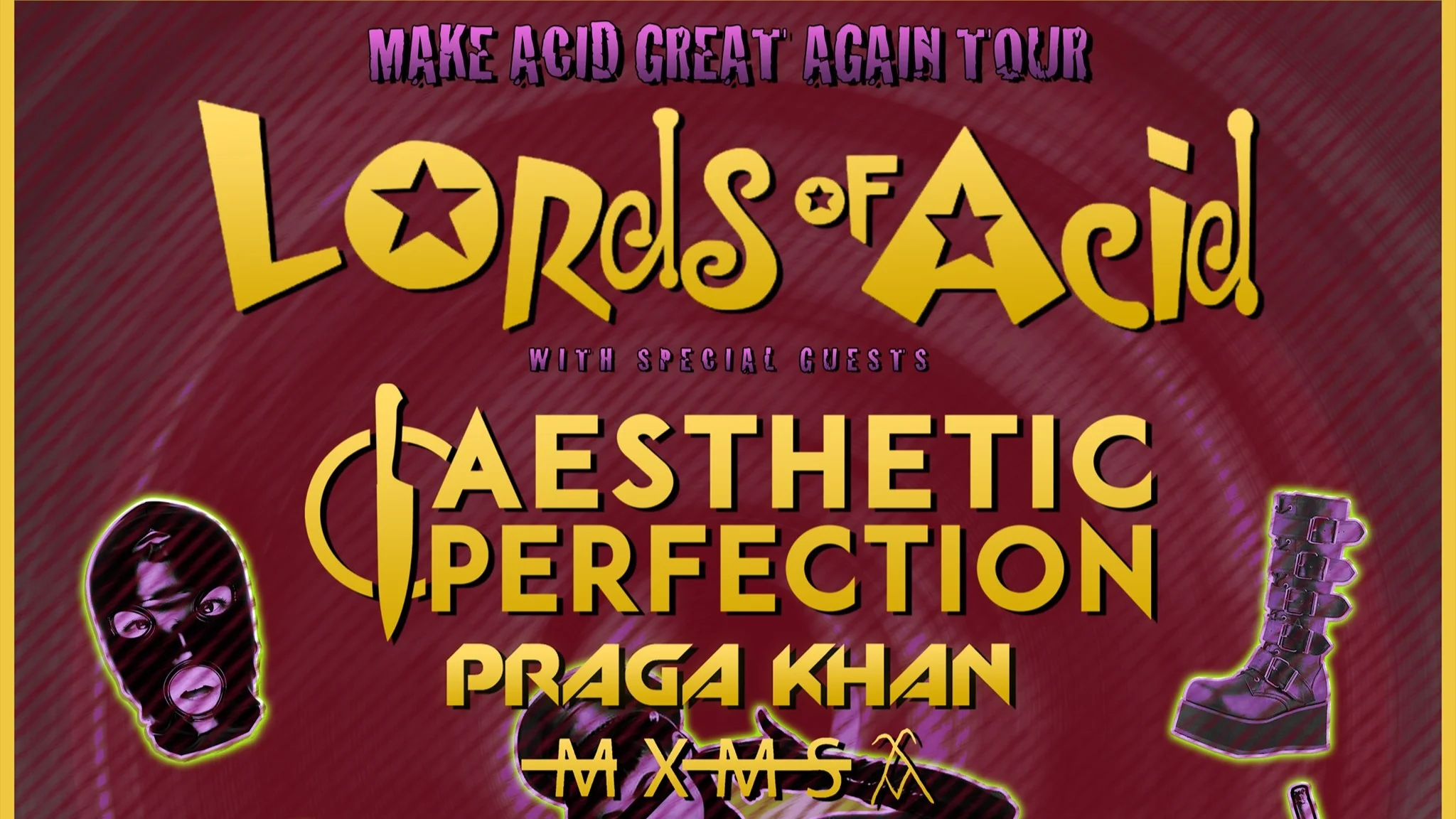 Lords of Acid announce North American tour with Aesthetic Perfection, Praga Khan, and MXMS