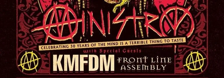 Ministry to embark on The Industrial Strength Tour with KMFDM and Front Line Assembly this summer