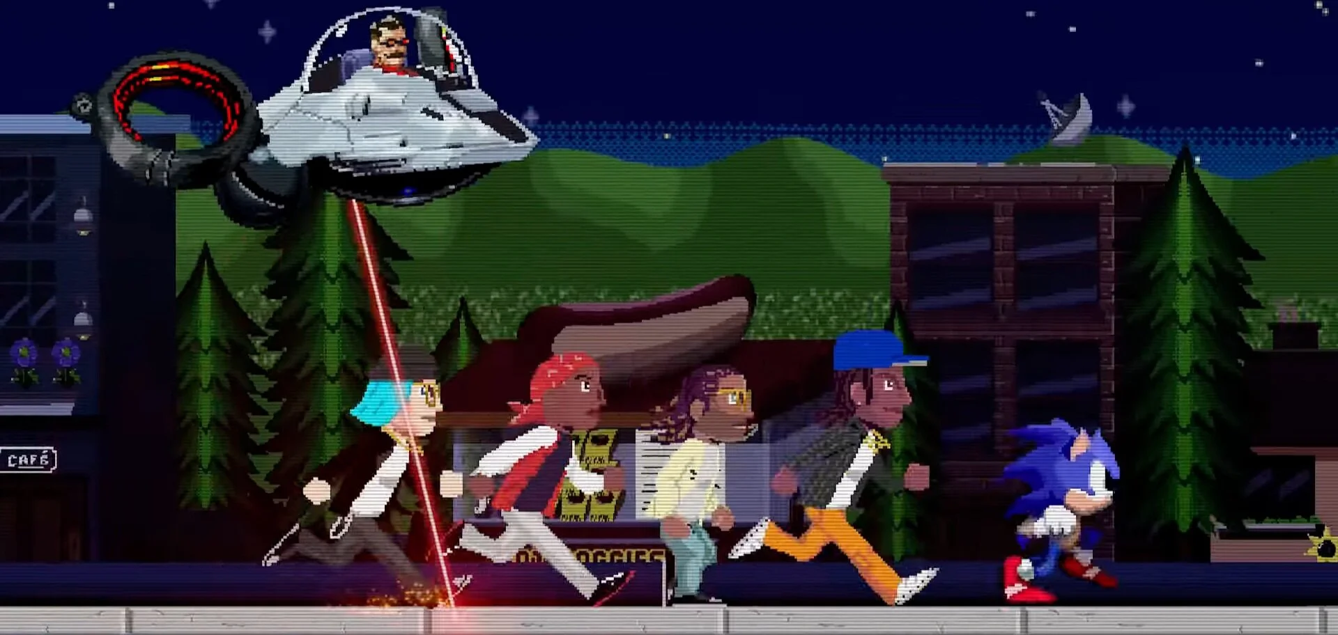 Wiz Khalifa, Ty Dolla $ign, Lil Yachty, and Sueco the Child unveil "Speed Me Up" from Sonic The Hedgehog movie