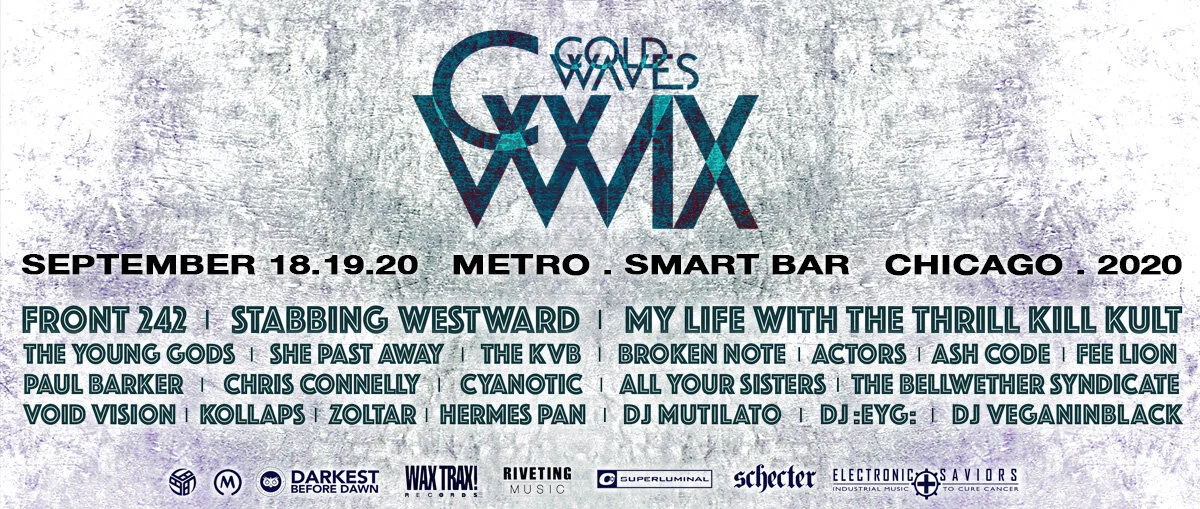 Front 242, Stabbing Westward, My Life With The Thrill Kill Kult to perform at Cold Waves Festival 2020 in Chicago