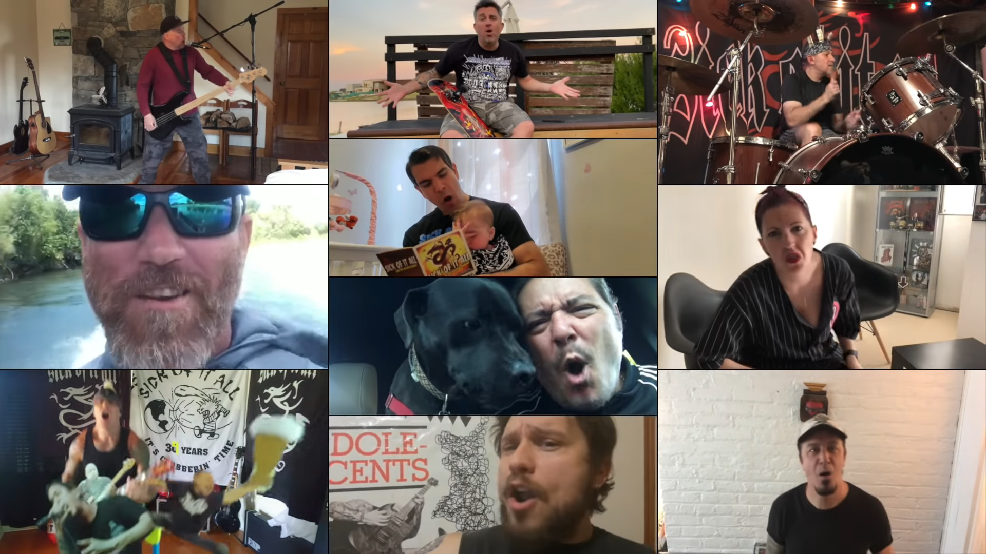 Sick Of It All release music video for "Bull's Anthem"