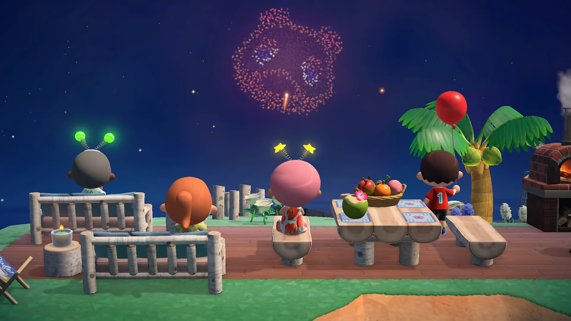 Fireworks shows, cloud saves heading to Animal Crossing: New Horizons