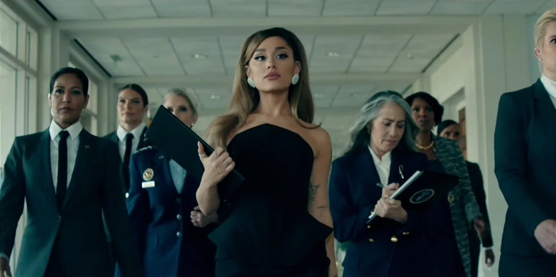 Ariana Grande becomes President in new "Positions" music video