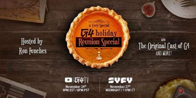 G4 announces A Very Special G4 Holiday Reunion Special